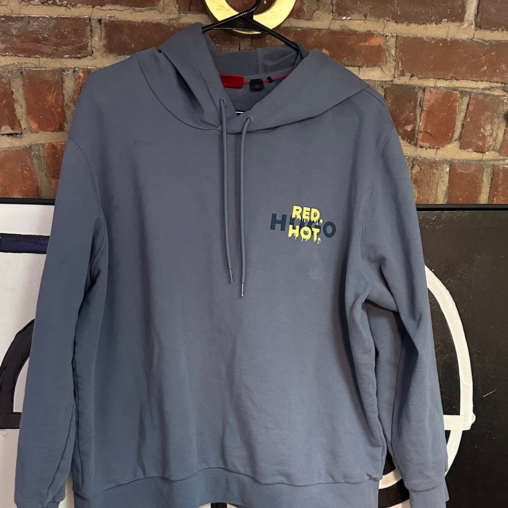 Men's Blue Hoodie